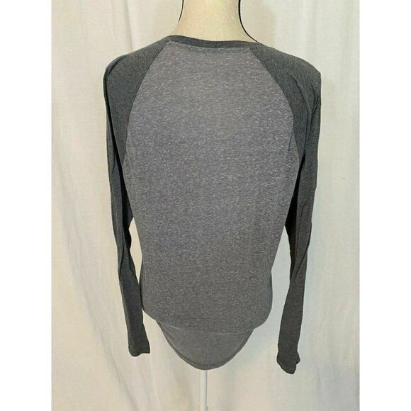 Splendid Mills Womens Solid Gray Long Sleeve Top T Shirt Medium - Picture 5 of 7